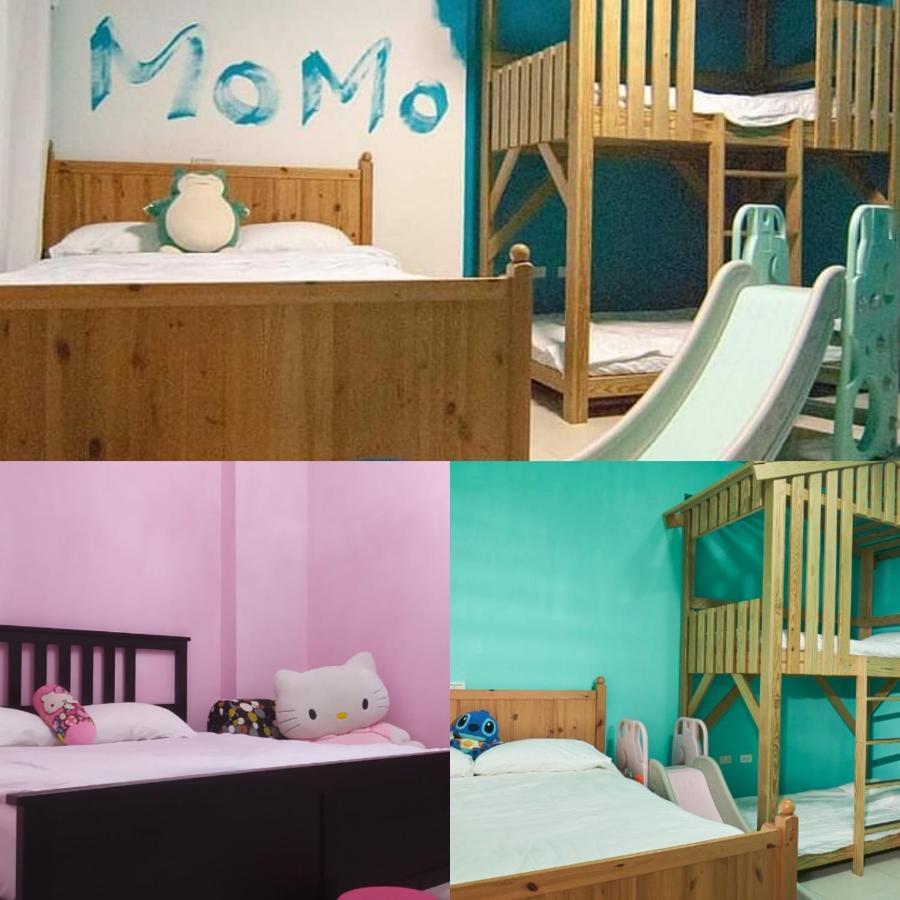 Momo民宿 溜滑梯 Apartment Dongshan  Bagian luar foto